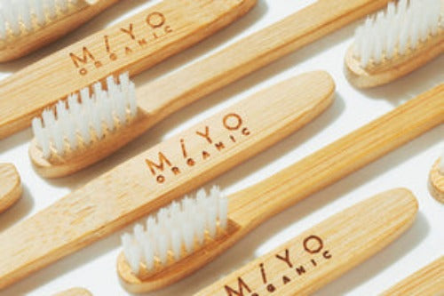 【MiYO-organic】 有機無添加竹牙刷　軟毛型