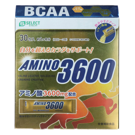 【S-SELECT】Amino 胺基酸 3600 30包