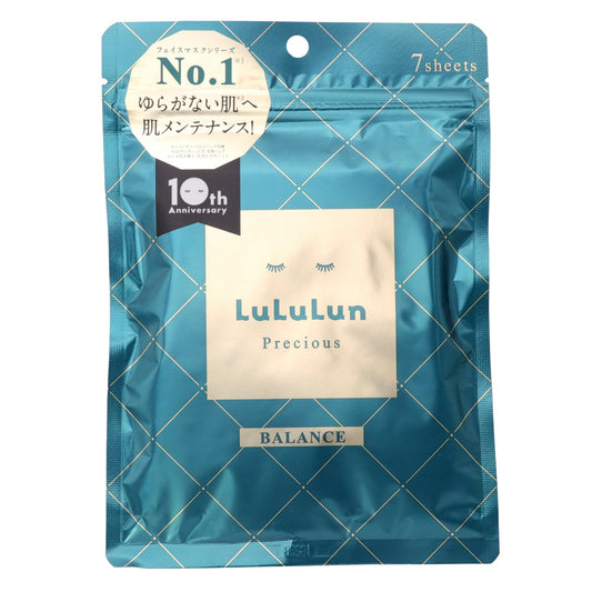 LuLuLun Precious 嫩膚濃潤化妝水面膜 7 枚