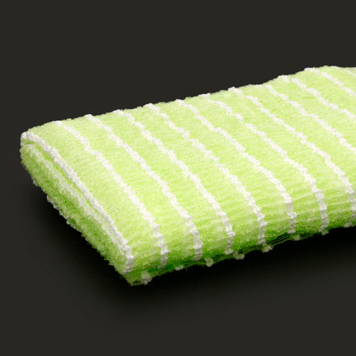 【S-SELECT】 打泡柔軟洗澡巾 綠色