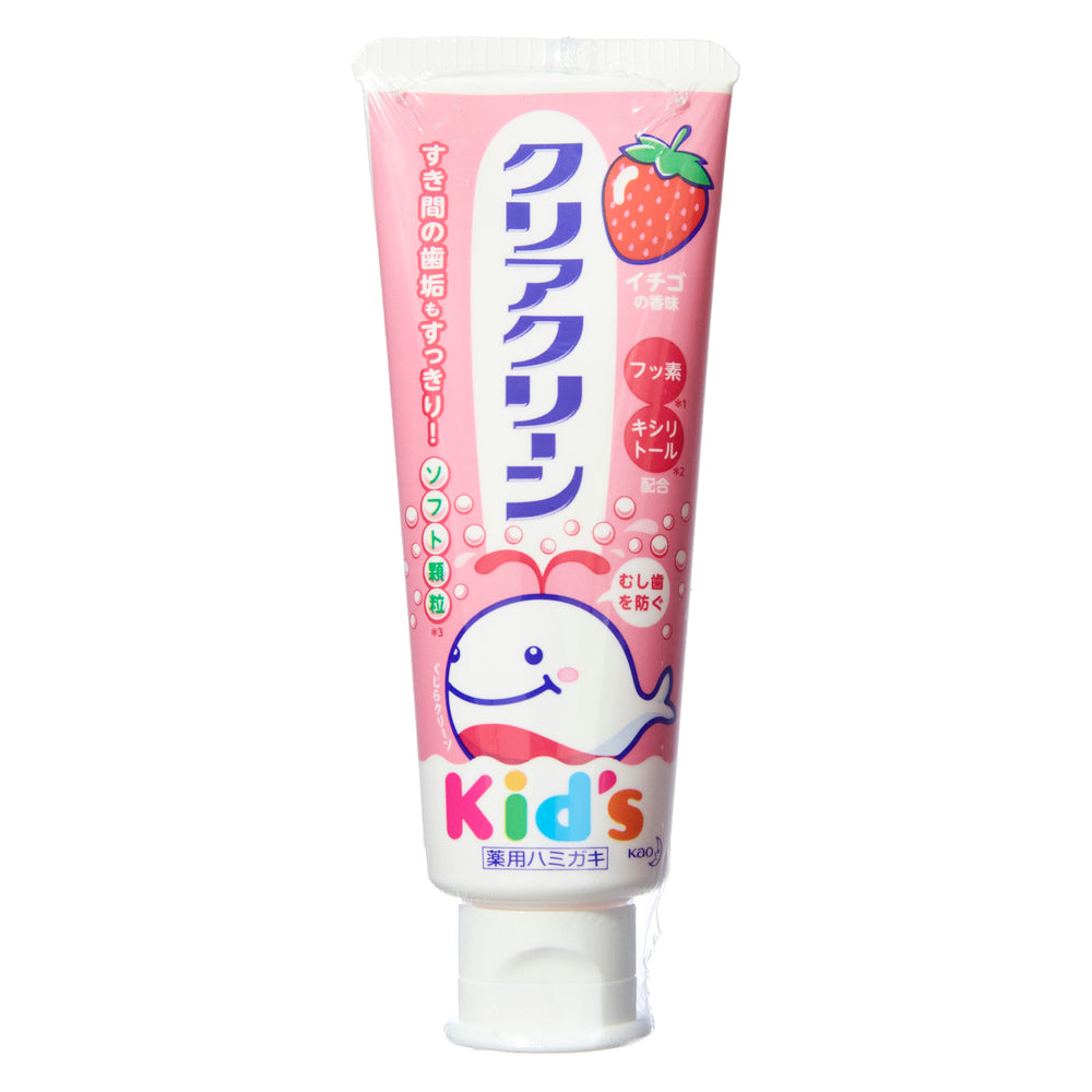【花王KAO】 Clear Clean 兒童牙膏 草莓 70g