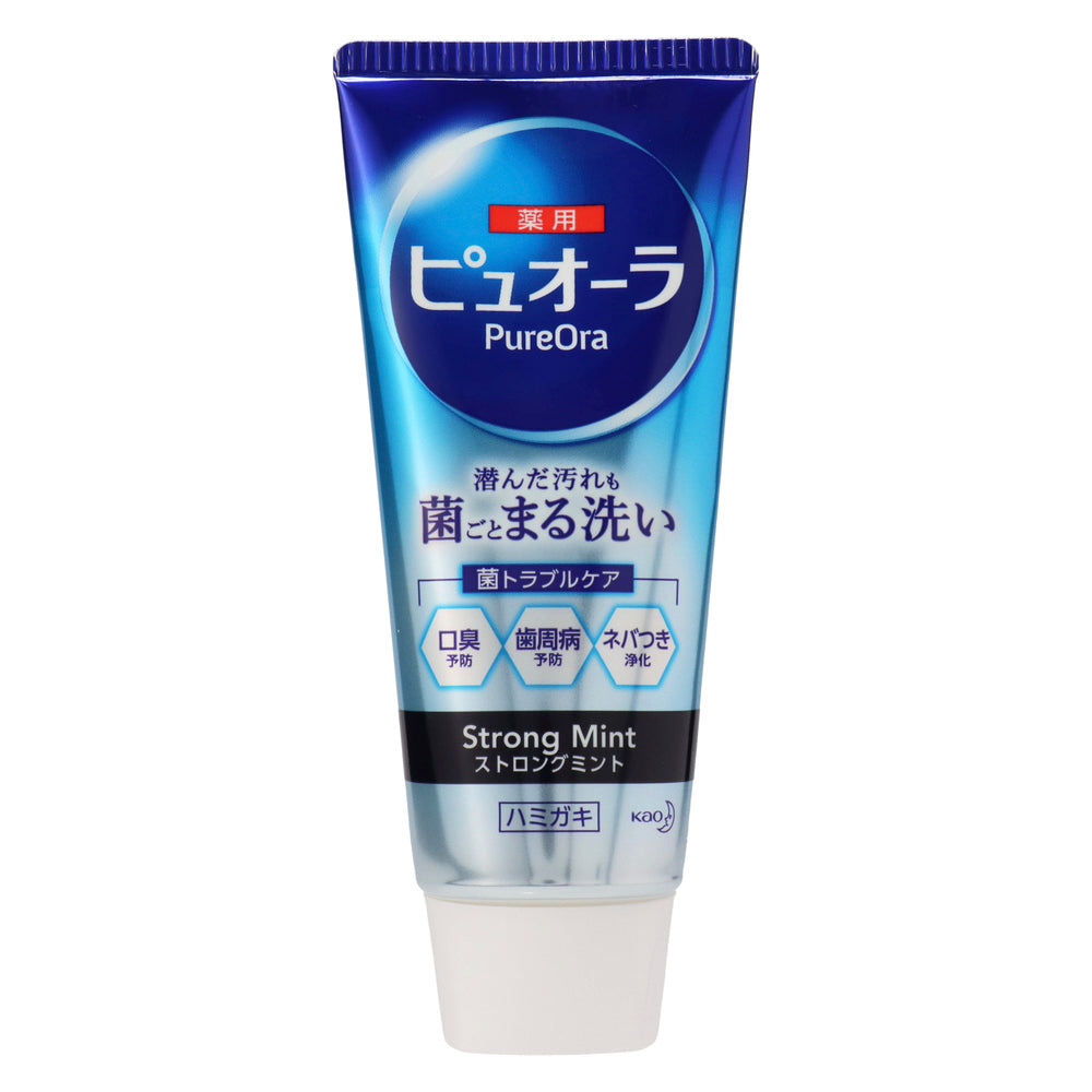 【花王ＫＡＯ】 藥用PureOra牙膏 強效薄荷 115ｇ