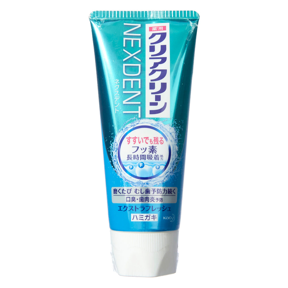 【花王KAO】Clear Clean淨白牙膏超級清新 120g