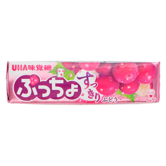 【UHA味覺糖】水果味軟糖 巨峰葡萄口味 10顆