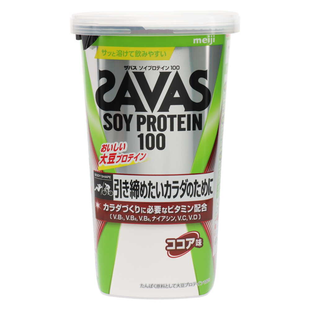 【明治 SAVAS 匝巴斯 】 乳清蛋白粉100 可可風味 11回 231g