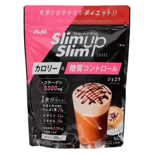【Asahi 朝日】Slim Up Slim Precious 巧克力奶昔 360g