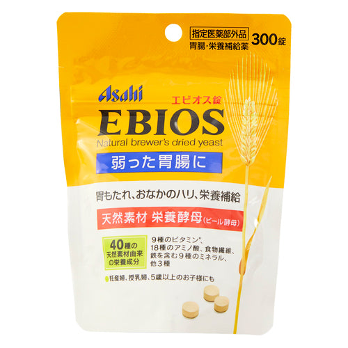 EBIOS 啤酒酵母 整腸錠 300錠【指定醫藥部外品】