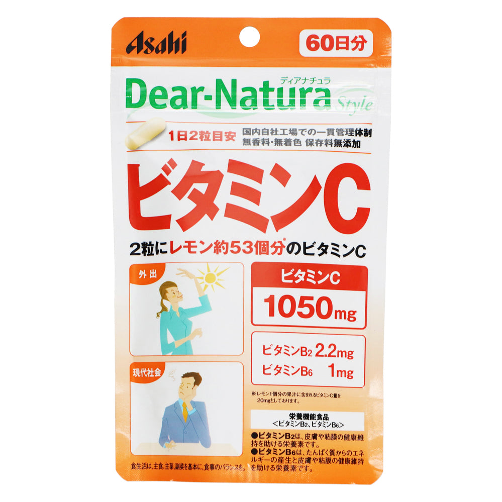 【Asahi 朝日】Dear-Natura Style 維他命C 120 粒
