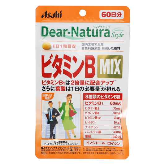 【Asahi 朝日】Dear-Natura Style 維他命 B群 120 粒（ 60 日分）