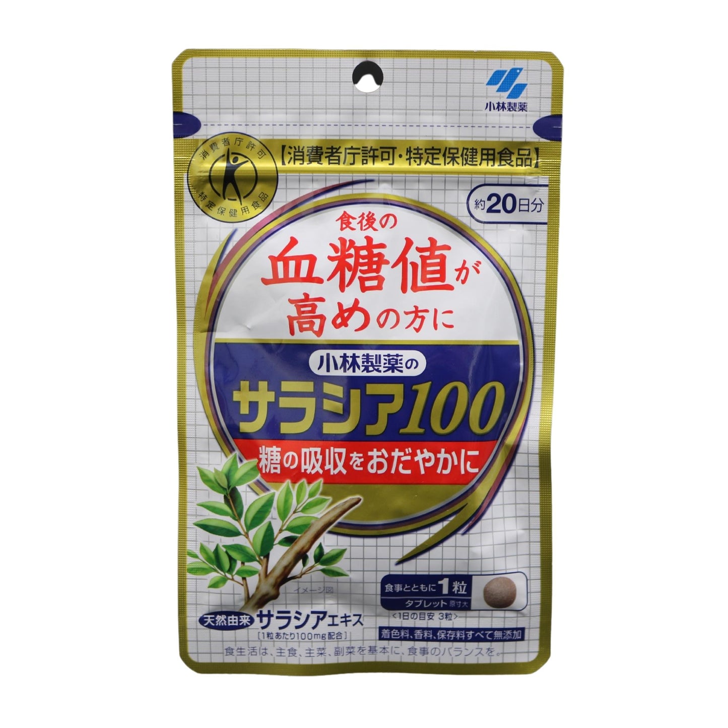 【小林製藥】塞拉西亞 100 血糖調節(60粒入)