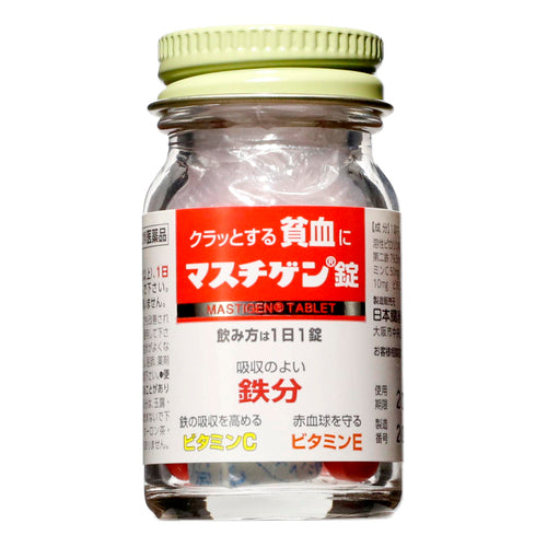 日本臟器製藥 Mastige 貧血改善錠（30 片）【第 2 類醫藥品】