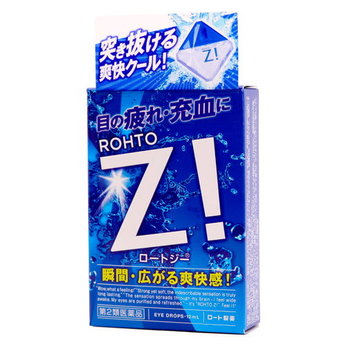 樂敦製藥 Rohto 勁涼Z! 眼藥水 12ml【第2類醫藥品】