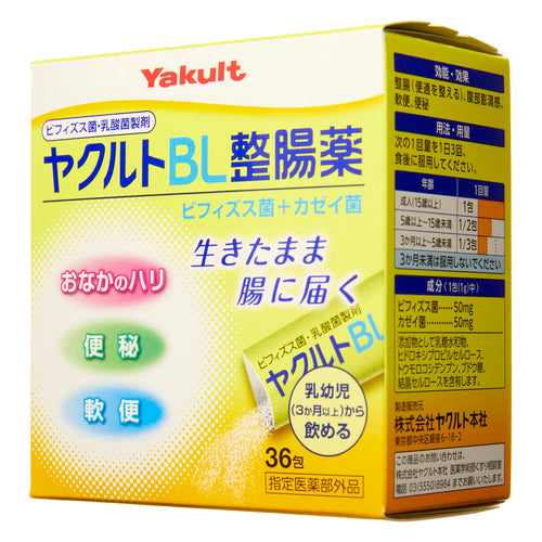 ヤクルト( Yakult)養樂多BL整腸薬 (36包)【指定醫藥部外品】