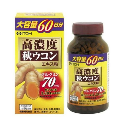 ITOH井藤漢方製藥 高濃度薑黃精華錠 300粒